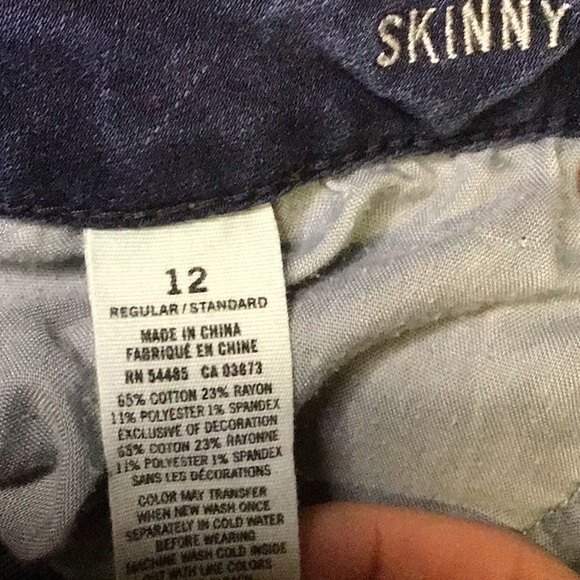 sac734🦅Low Rise Skinny w/30" Inseam American Eagle Super Stretch - Picture 7 of 7